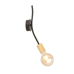 Emibig настенный светильник Bolt K1 Black/Gold цена и информация | Настенные светильники | hansapost.ee