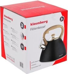 Чайник Klausberg KB-7262, 3 Л цена и информация | Чайники, кофейники | hansapost.ee