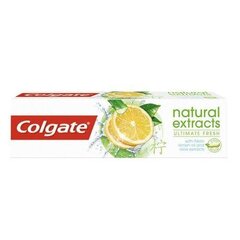 Зубная паста Colgate Naturals Ultimate Fresh Lemon, 75 мл цена и информация | Colgate Гигиенические товары | hansapost.ee