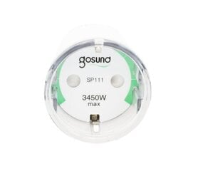 Nutipistik wifi Gosund SP111 3450W 15A hind ja info | Gosund Remondikaubad, sanitaartehnika ja kütteseadmed | hansapost.ee