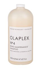 Juuste šampoon Olaplex No 4. Bond Maintenance 2000 ml hind ja info | Šampoonid | hansapost.ee