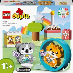 Мой первый щенок и котёнок со звуками 10977 LEGO® DUPLO® Creative Play цена и информация | Конструкторы и кубики | hansapost.ee