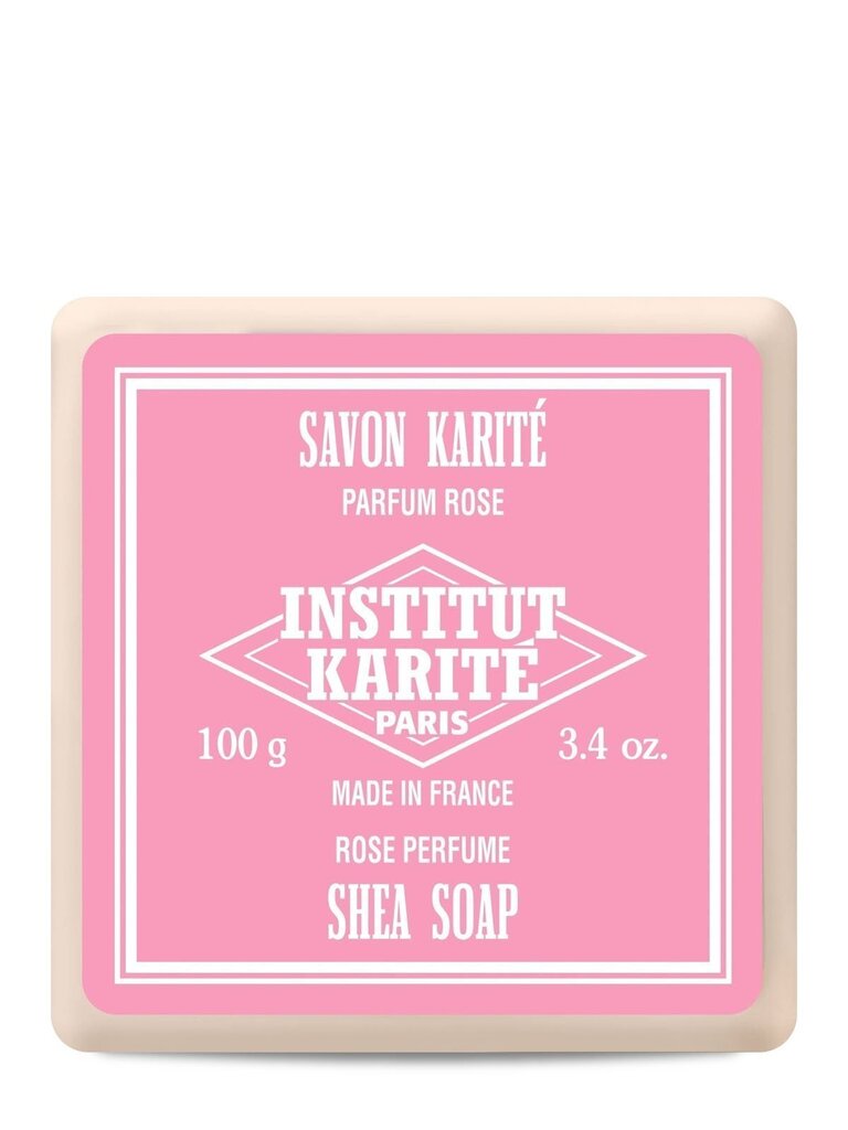 Seep Institut Karité Paris 100g, Roosilõhnaline hind ja info | Seebid | hansapost.ee