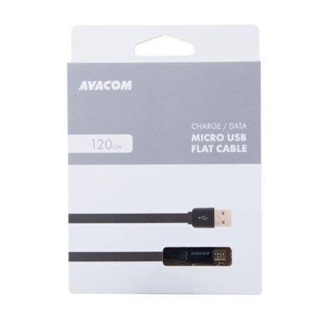 Avacom DCUS-MIC-120K, USB-USB micro hind ja info | Mobiiltelefonide kaablid | hansapost.ee