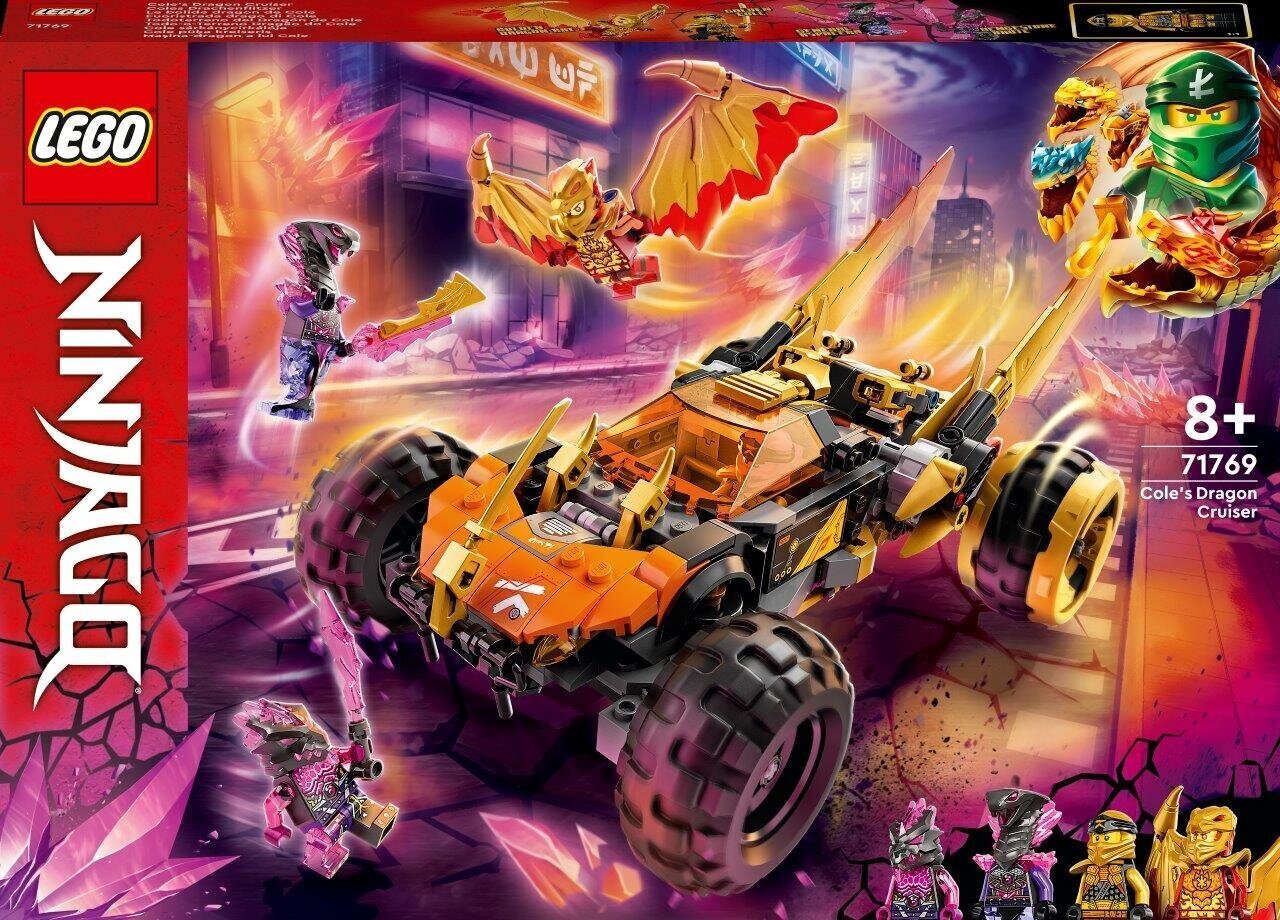 71769 LEGO® NINJAGO Cole Draakoni auto hind ja info | Klotsid ja konstruktorid | hansapost.ee