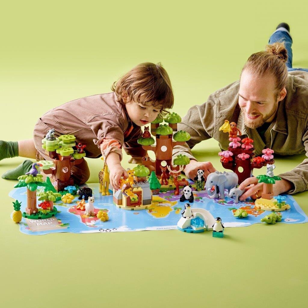 10975 LEGO® DUPLO Maailma metsloomad цена и информация | Klotsid ja konstruktorid | hansapost.ee