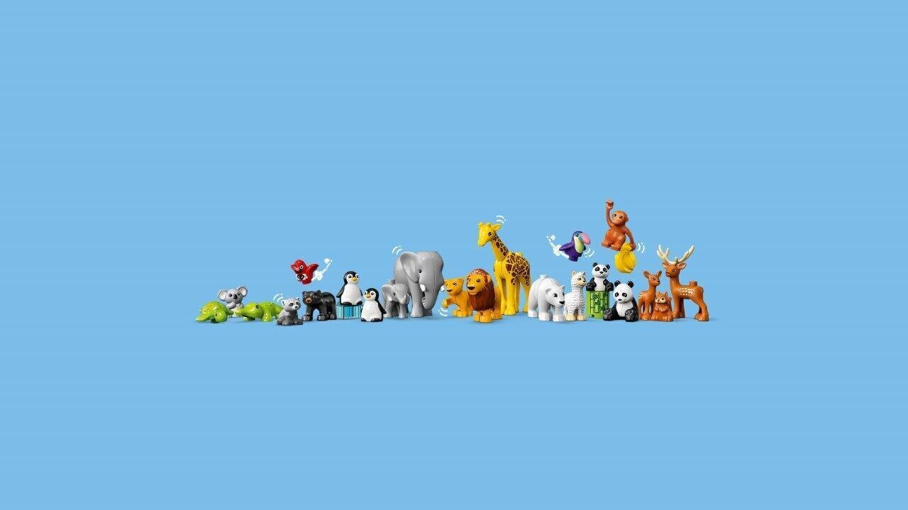 10975 LEGO® DUPLO Maailma metsloomad цена и информация | Klotsid ja konstruktorid | hansapost.ee