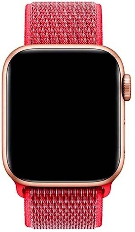 Devia Deluxe Series Sport3 Band sobib Apple Watch(44mm), Punane цена и информация | Nutikellade aksessuaarid ja tarvikud | hansapost.ee