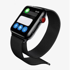 Devia Elegant Series Milanese Loop sobib Apple Watch(44mm), Must цена и информация | Аксессуары для смарт-часов и браслетов | hansapost.ee