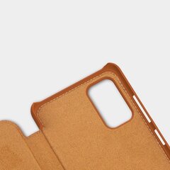 Nillkin Qin original leather case cover, sobib Samsung Galaxy A32 4G, pruun hind ja info | Telefonide kaitsekaaned ja -ümbrised | hansapost.ee