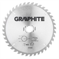 Отрезной диск Graphite, 255 x 30мм цена и информация | Пилы, циркулярные станки | hansapost.ee