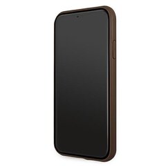 Guess GUHCN654GMGBR, sobib iPhone 11 Pro Max, pruun hind ja info | Telefonide kaitsekaaned ja -ümbrised | hansapost.ee