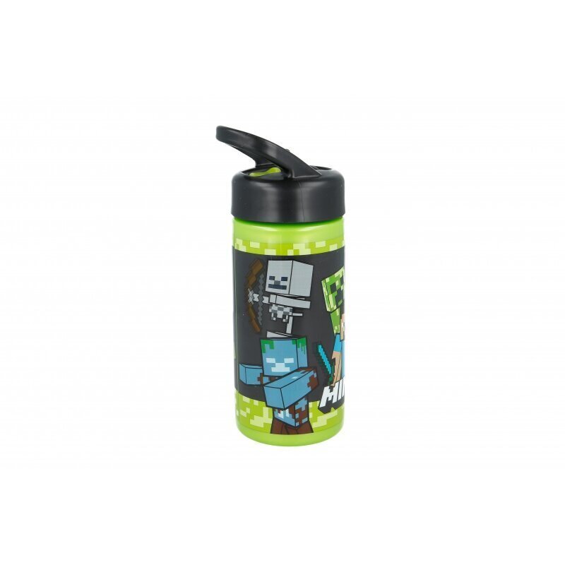 Plastikust pudel Minecraft, 410 ml hind ja info | Joogipudelid | hansapost.ee