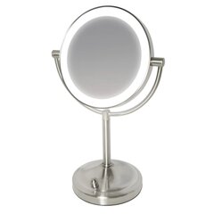 Eraldiseisev peegel LED-valgustusega Homedics MIR-8160 hind ja info | Kosmeetikakotid ja meigipeeglid | hansapost.ee