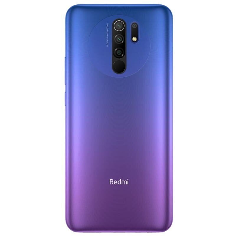 Xiaomi Redmi 9, 64 GB, Dual SIM, lilla цена и информация | Telefonid | hansapost.ee