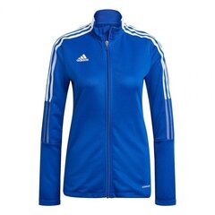 Джемпер женский Adidas Tiro 21 Track W GM7304, синий цена и информация | Женские толстовки | hansapost.ee