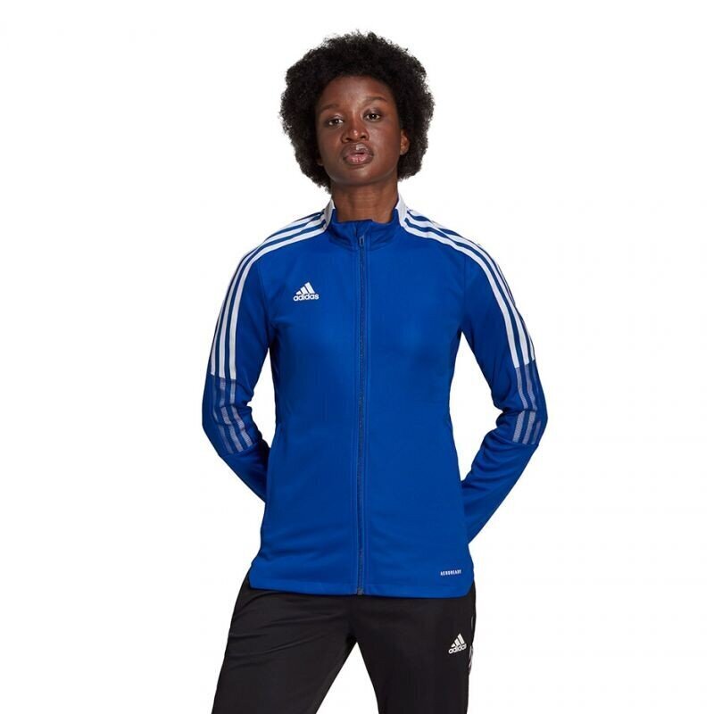 Naiste dressipluus Adidas Tiro 21 Track W GM7304 78024, sinine hind ja info | Pusad naistele | hansapost.ee