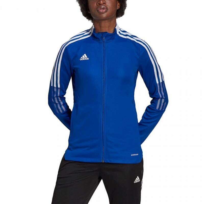 Naiste dressipluus Adidas Tiro 21 Track W GM7304 78024, sinine цена и информация | Pusad naistele | hansapost.ee