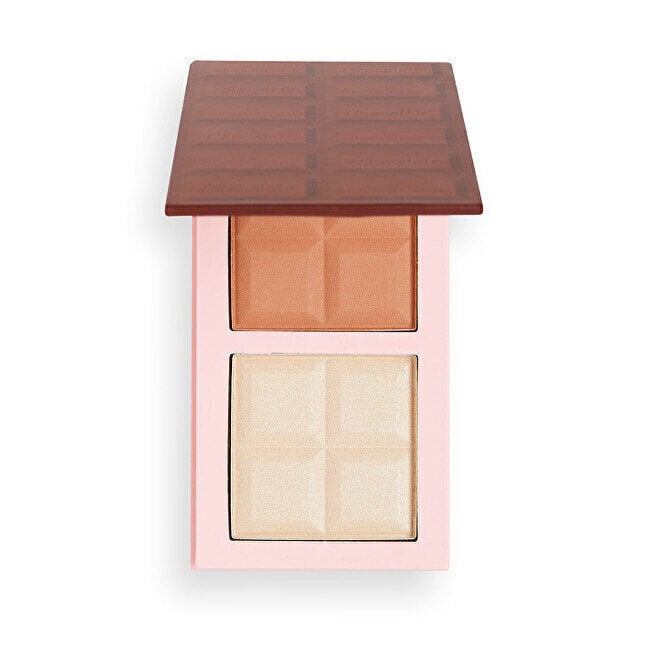 Näokontuurimise palett I Heart Makeup Chocolate Light, Fair, 9 g цена и информация | Jumestuskreemid ja puudrid | hansapost.ee