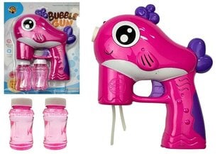 Пистолет с мыльными пузырями "Розовая рыбка" цена и информация | Игрушки (пляж, вода, песок) | hansapost.ee