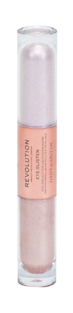 Vedel lauvärv Makeup Revolution Eye Glisten 4.4 ml, Adored By цена и информация | Lauvärvid, ripsmetušid ja silmapliiatsid | hansapost.ee