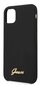 Guess Silicone Vintage Cover for Apple iPhone 11 Pro Black цена и информация | Telefonide kaitsekaaned ja -ümbrised | hansapost.ee