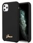 Guess Silicone Vintage Cover for Apple iPhone 11 Pro Black цена и информация | Telefonide kaitsekaaned ja -ümbrised | hansapost.ee