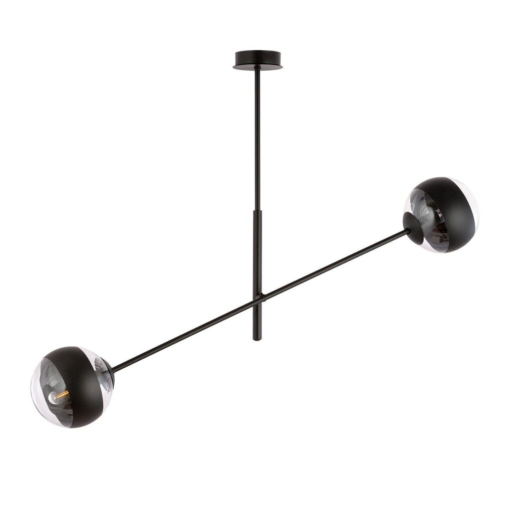 Lamp Emibig Linear 2 Black/Stripe hind ja info | Rippvalgustid | hansapost.ee