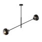 Lamp Emibig Linear 2 Black/Stripe hind ja info | Rippvalgustid | hansapost.ee
