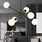 Lamp Emibig Linear 6 Black/Opal цена и информация | Rippvalgustid | hansapost.ee