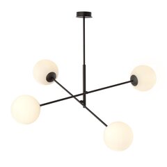 Lamp Emibig Linear 4 Black/Opal цена и информация | Люстры | hansapost.ee