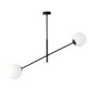 Lamp Emibig Linear 2 Black/Opal цена и информация | Rippvalgustid | hansapost.ee