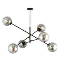 Lamp Emibig Linear 6 Black/Grafit цена и информация | Люстры | hansapost.ee