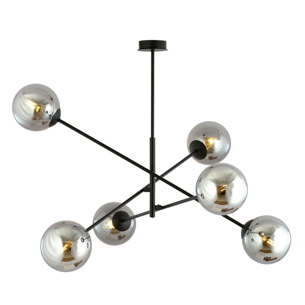 Lamp Emibig Linear 6 Black/Grafit цена и информация | Rippvalgustid | hansapost.ee