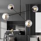 Lamp Emibig Linear 4 Black/Grafit цена и информация | Rippvalgustid | hansapost.ee