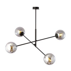 Lamp Emibig Linear 4 Black/Grafit hind ja info | Rippvalgustid | hansapost.ee