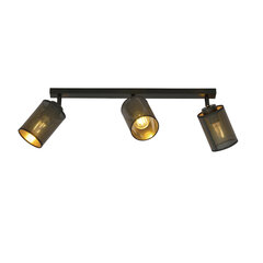 Lamp Emibig Bronx 3 Black hind ja info | Laelambid | hansapost.ee