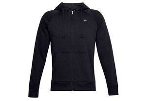 Dressipluus meestele Under Armour Under Armour Rival Fleece FZ Hoodie 1357111-001, must цена и информация | Мужские джемперы | hansapost.ee