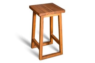 Барный стул Floriane Garden Alborga, коричневый цена и информация | Стулья для кухни и столовой | hansapost.ee