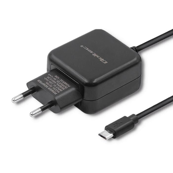 Qoltec 50196, MicroUSB, 2.4A цена и информация | Laadijad mobiiltelefonidele | hansapost.ee