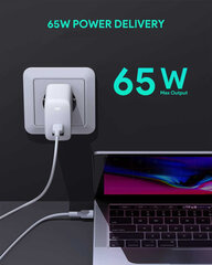 Aukey Wall Charger PA-B3 Mini USB-C, 2 x цена и информация | Зарядные устройства для телефонов | hansapost.ee