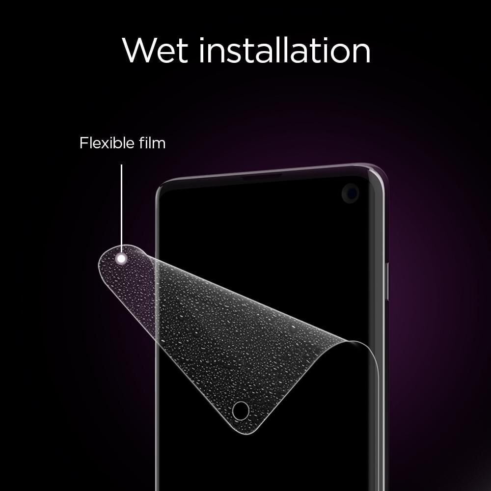 Kaitseklaas Spigen Neo Flex HD telefonile Galaxy S10 hind ja info | Ekraani kaitseklaasid ja kaitsekiled | hansapost.ee