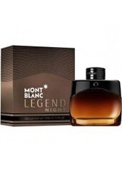 Meeste parfüüm Legend Night Montblanc (capacidad) EDP hind ja info | Mont Blanc Parfüümid, lõhnad ja kosmeetika | hansapost.ee