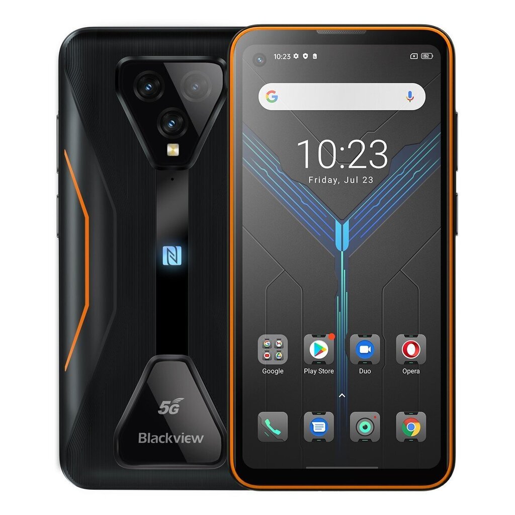 Blackview BL5000 5G Dual SIM 8/128GB Orange hind ja info | Telefonid | hansapost.ee