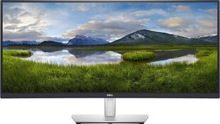 LCD monitor|DELL|P3421W|34"|Business/Curved/21 : 9|Panel IPS|3440x1440|21:9|60Hz|Matt|8 ms|Swivel|Reguleeritav kõrgus|Kallutus|Värv hõbedane|210-BDDU цена и информация | Мониторы | hansapost.ee