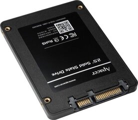 Apacer AP480GAS340XC-1 цена и информация | Внутренние жёсткие диски (HDD, SSD, Hybrid) | hansapost.ee