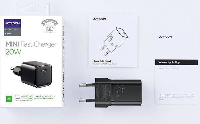 Joyroom L-P202 1x USB-C, 3 A цена и информация | Laadijad mobiiltelefonidele | hansapost.ee