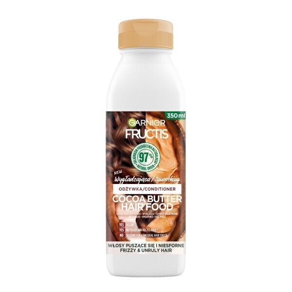 Juuksepalsam Fructis Hair Food Cocoa, 350 ml hind ja info | Šampoonid | hansapost.ee