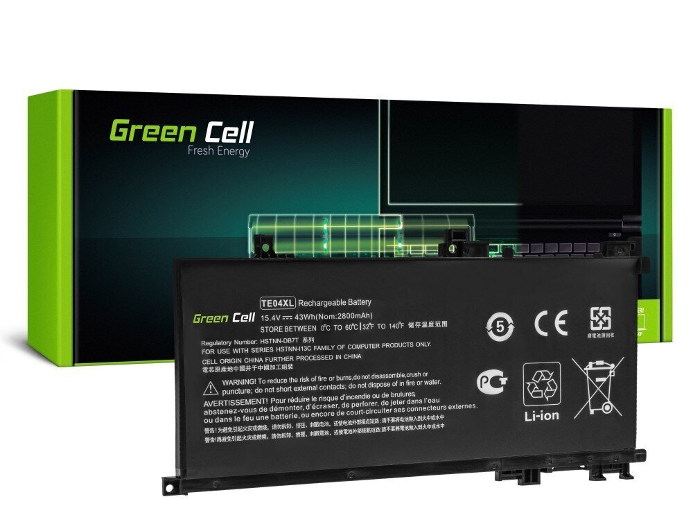 Green Cell HP180 цена и информация | Sülearvuti akud | hansapost.ee