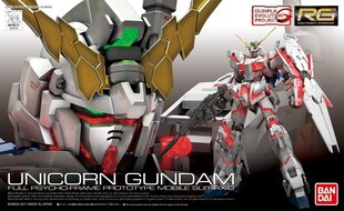 Bandai - RG RX-0 Unicorn Gundam, 1/144, 61620 hind ja info | Klotsid ja konstruktorid | hansapost.ee